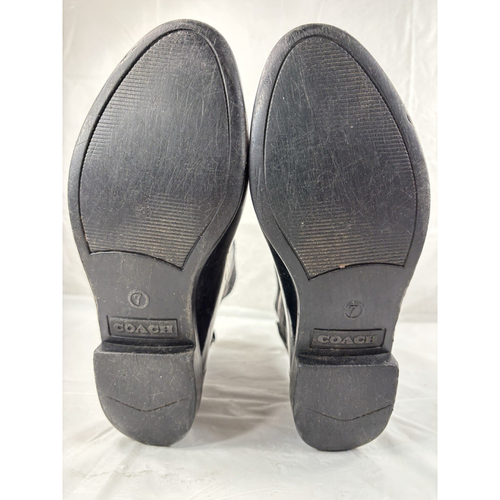 Coach Womens Rivington Knit Ankle Rain Boots - Picture 6 of 12